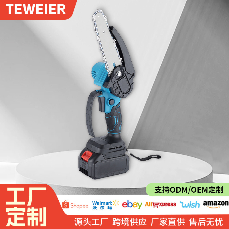 Factory Customized Foreign Trade Multifunctional 4inch Mini Saw Cross Border Household 6inch Garden Pruning Saw High Power Electric Chai