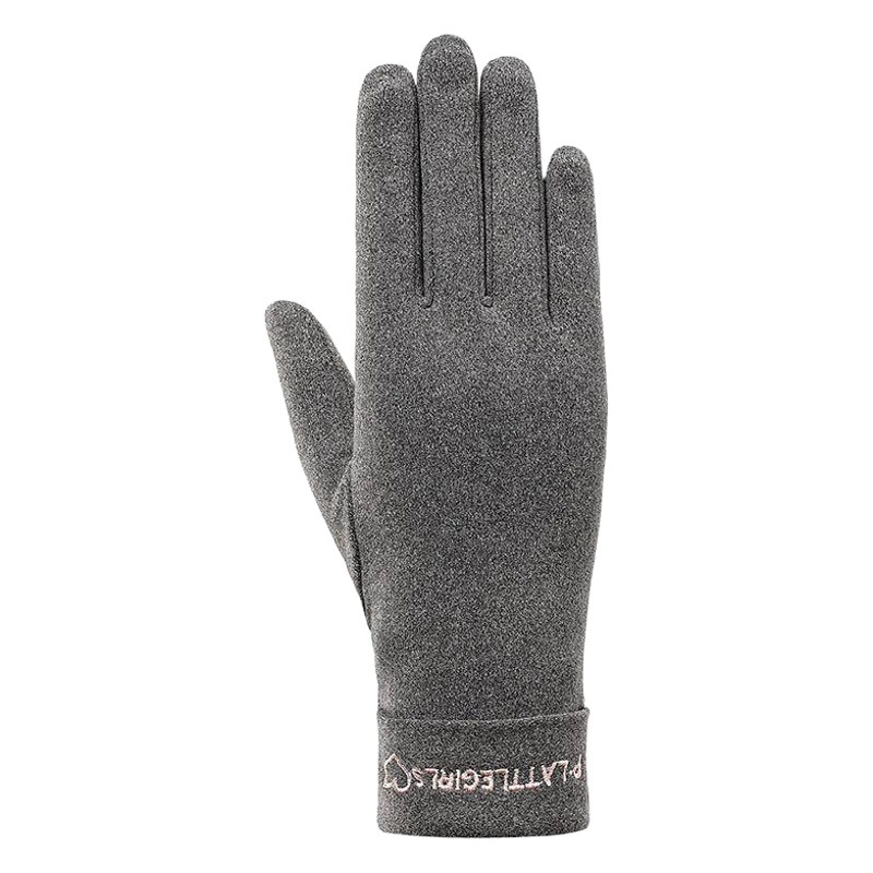 Warm Gloves Ladies winter 0402 winter De Rong outdoor Korean sports riding thick touch screen windproof