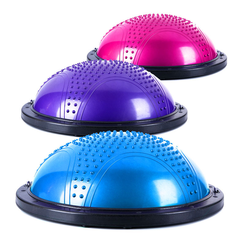 Picture of 58cm Massage Wave Speed Ball Yoga Hemisphere Yoga Ball Balance Hemisphere Pilates Fitness Hemisphere Bs Wave Speed Ball