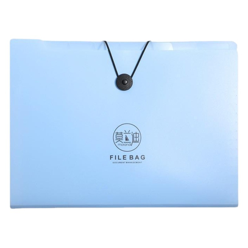 Morandi color A4 folder multi-layer organ bag examination paper storage book storage bag student large capacity a4 Data Book