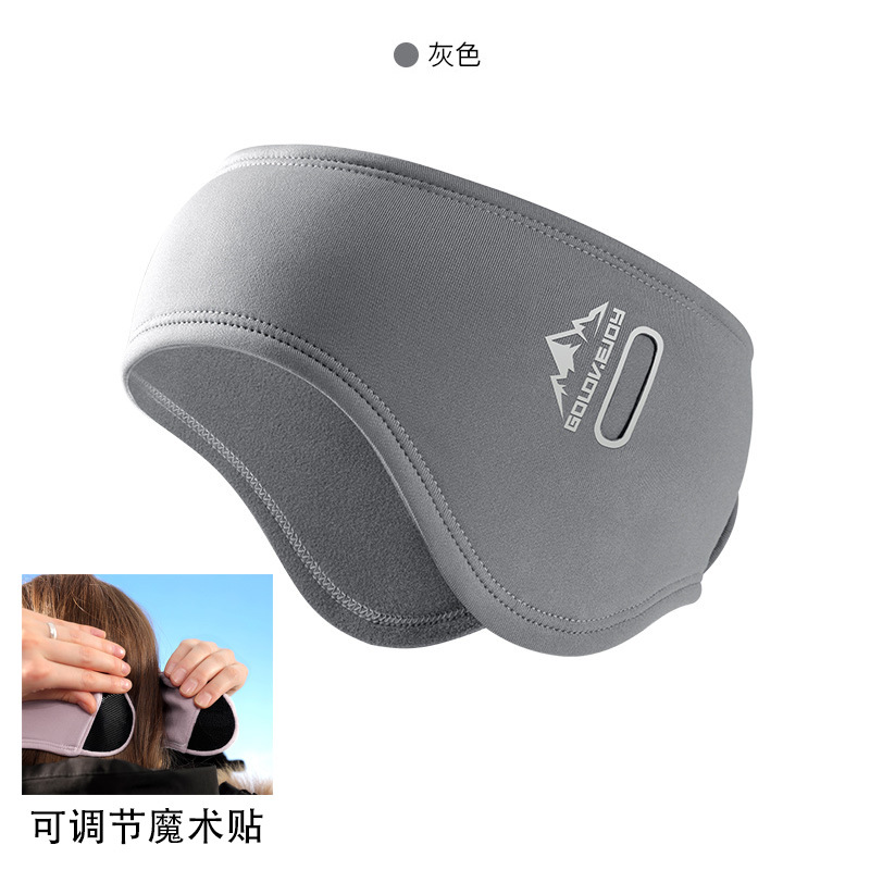 Picture of New Winter Ski Earmuffs for Men, Outdoor Sports and Cycling, Windproof Double-Layer Warm Head-Mounted Back-Worn Cross-Border