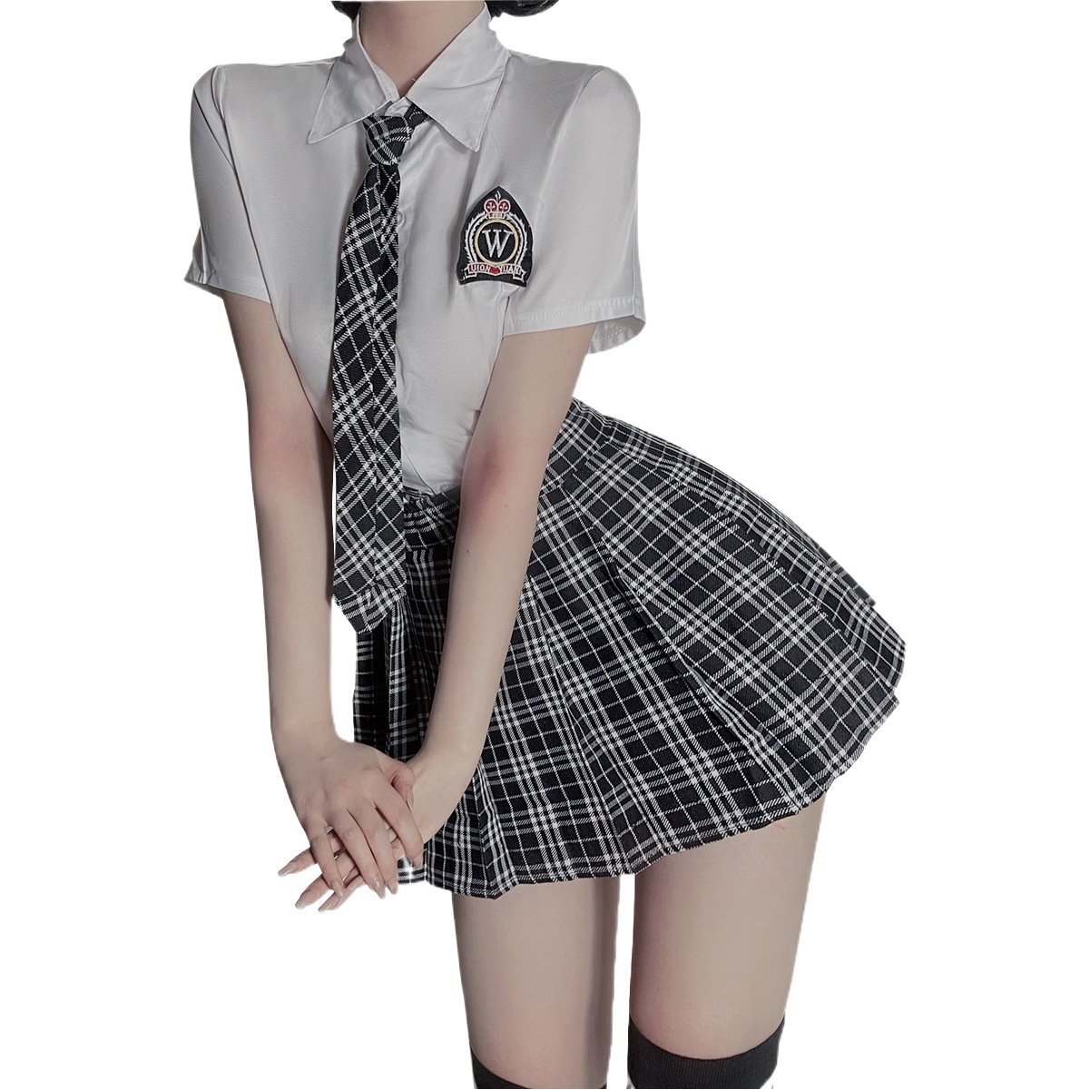 Large Size Sex Lingerie Japanese Style Pure Desire Campus Style Student Uniform Temptation jk Dress Role Playing Suit 3025