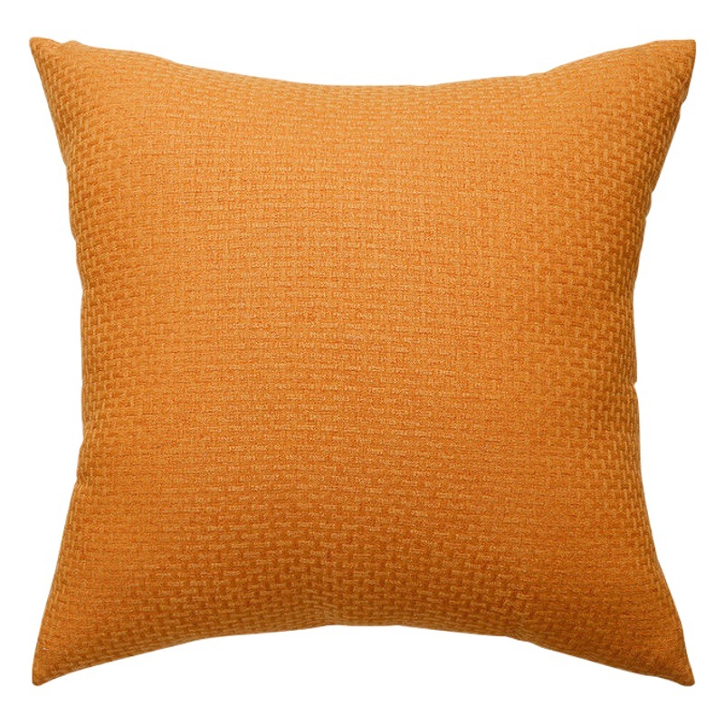 Cotton and linen pillow case waffle woven bedside soft bag cushion office pillow backrest sofa pillow wholesale
