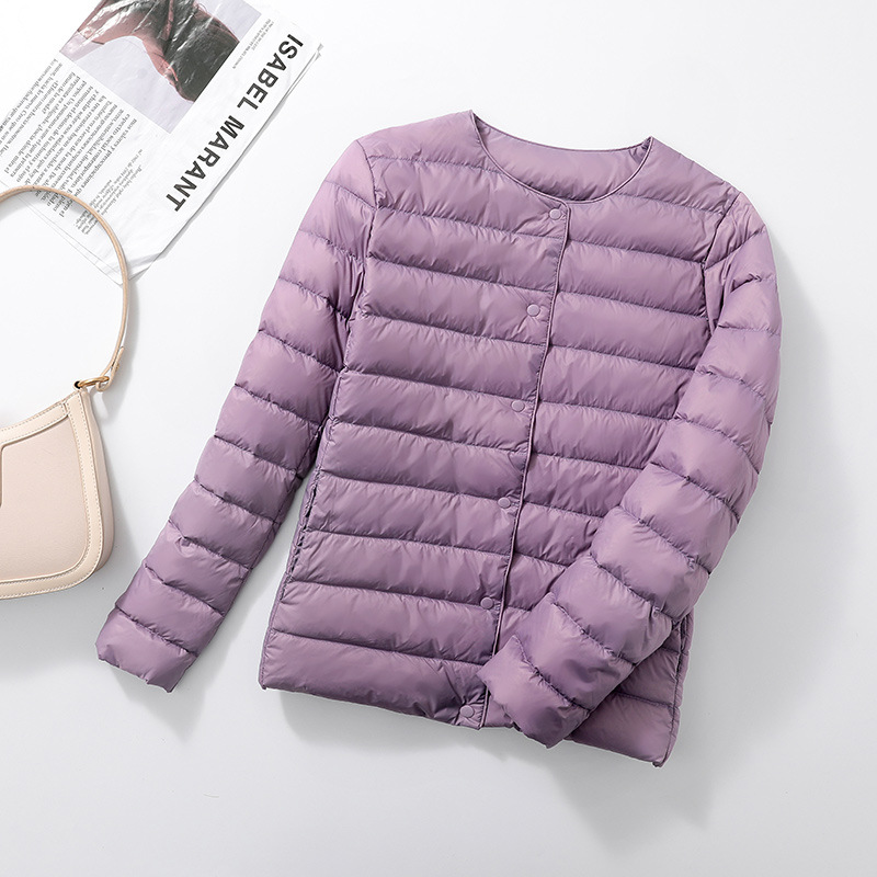 Picture of Autumn and winter 2024 new lightweight down jacket liner light thin fashion warm down jacket women's short