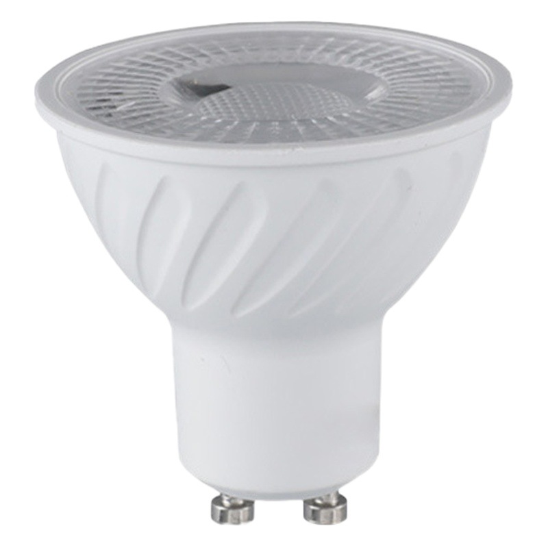 Spotlight Gu10 Lamp Cup Gu5.3 Pin Lamp Cup Wide Voltage 6W7W Spotlight Led Lamp Cup Sanyan Optoelectronics Ultra-Bright Spotlight