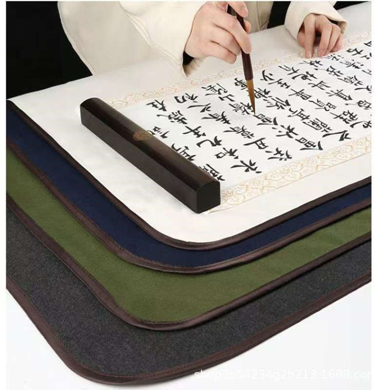 Calligraphy and Painting Felt, Washable Cashmere Calligraphy Mat, Wool Felt, Chinese Painting Writing Brush Desk Felt, Light and Soft
