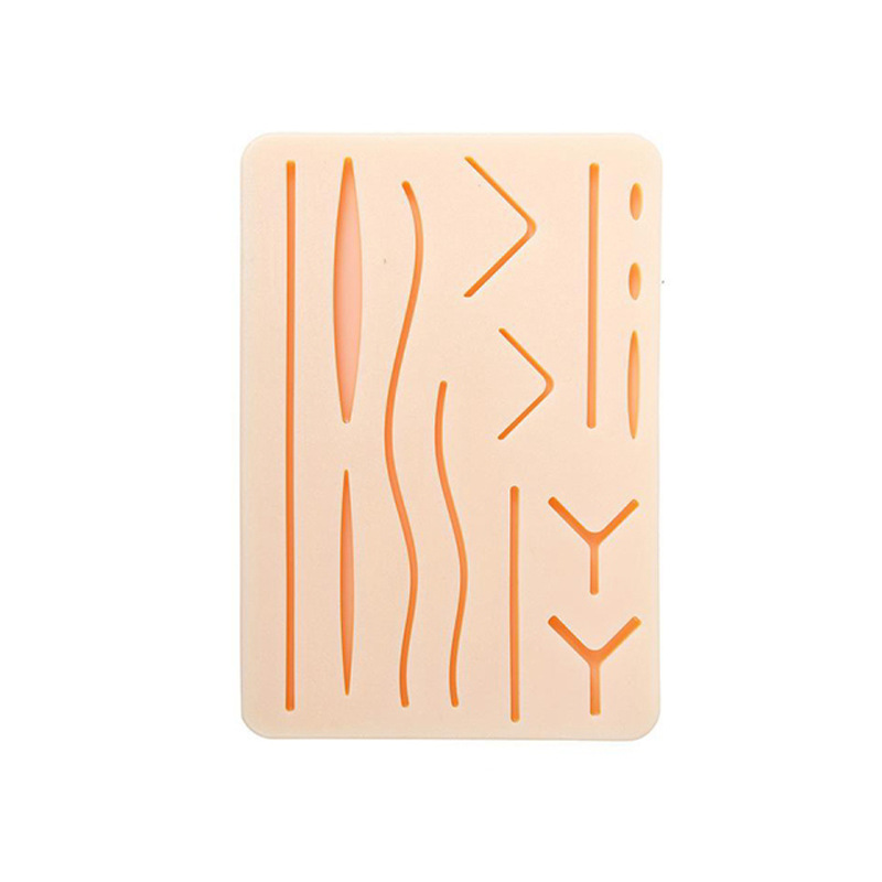 Picture of Silicone Simulation Skin Model Multi-wound Suture Exercise Module Medical Surgery Training Consumables Toolkit suit