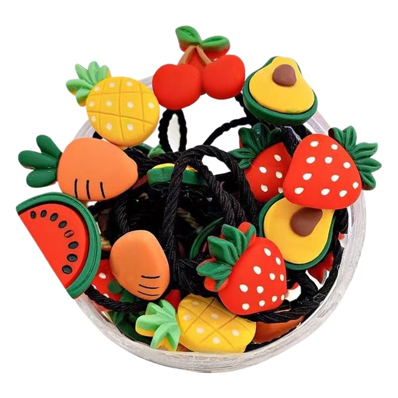 New ins Internet celebrity children's hair rope does not hurt hair band girls' hair band baby hair accessories infant hair rope