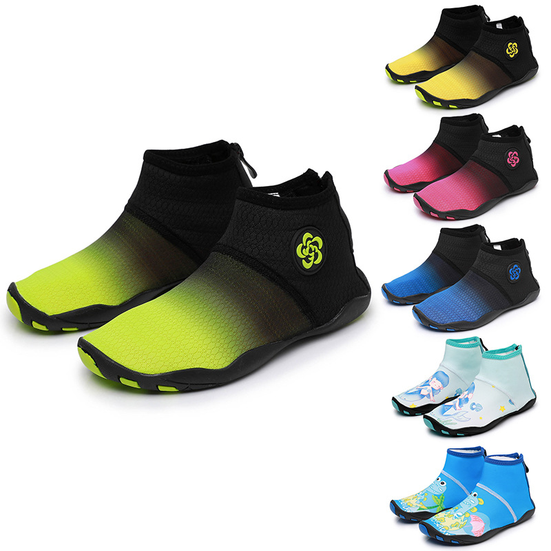 Xingtuo High-Top Yoga Shoes, Driving Shoes, Quick-Interference Water Tracing Shoes, Outdoor Kidsren's Beach Shoes, Family Swimming Shoes