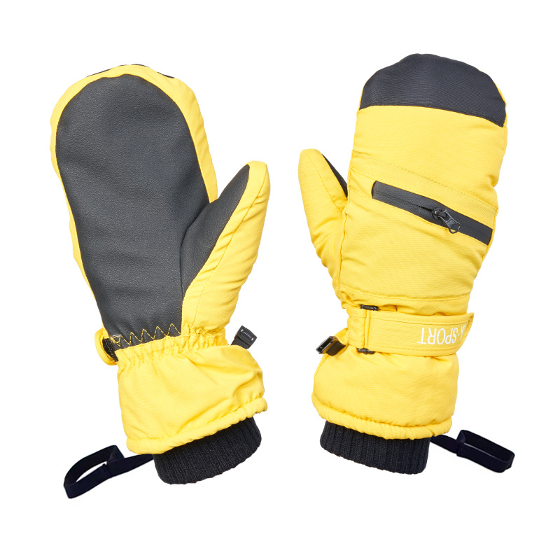 Picture of Strictly Selected Ski Gloves Men's Winter Warm Cold-proof Thickened Splash-proof Outdoor Mountaineering and Cycling Touch Screen Warm Gloves