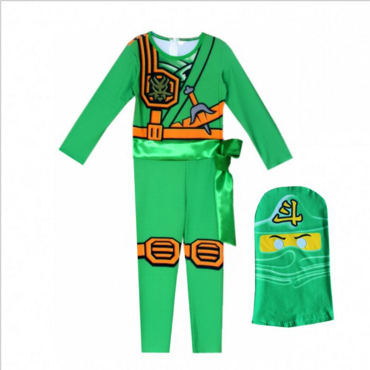 Picture of Spot LEGO Phantom Ninja Costume Halloween Costume LEGO NINJAGO Costume Children's Ninja Costume