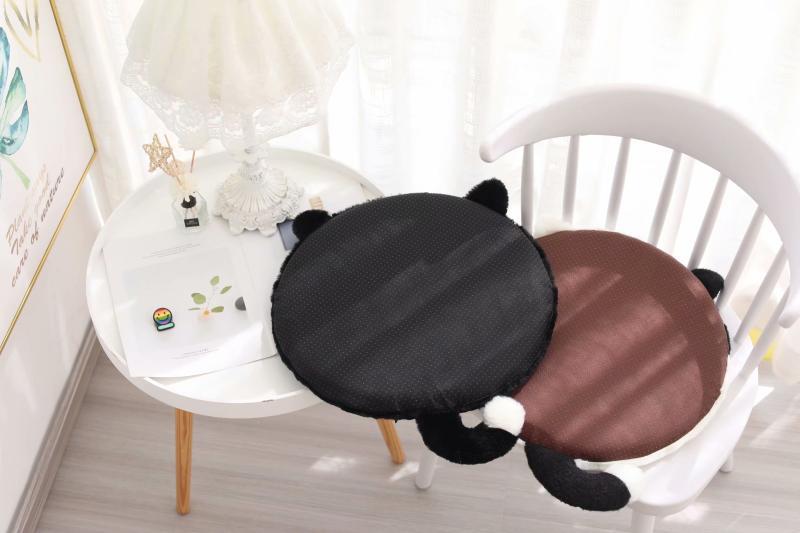 Picture of Japanese Style Cat Cushion Slow Rebound Sofa Student Dormitory Chair Cushion Soft Butt Cushion Memory Foam Removable and Washable