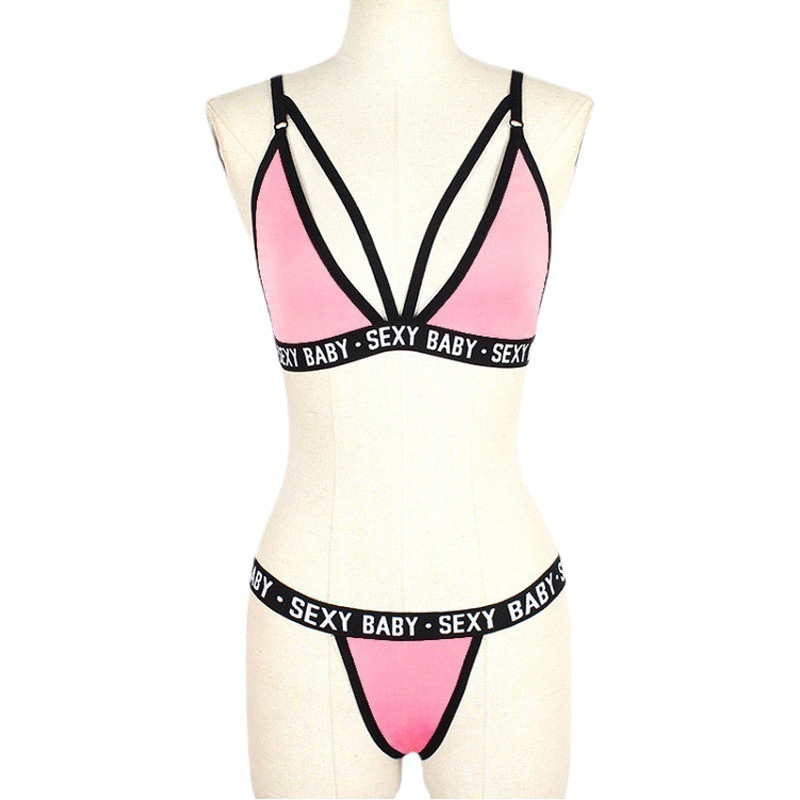 Picture of European and American Cross-Border Sexy Lingerie Sexy Suit Female Pure Lust Style Qqny Sexy Pajamas Women's Intimates 6009