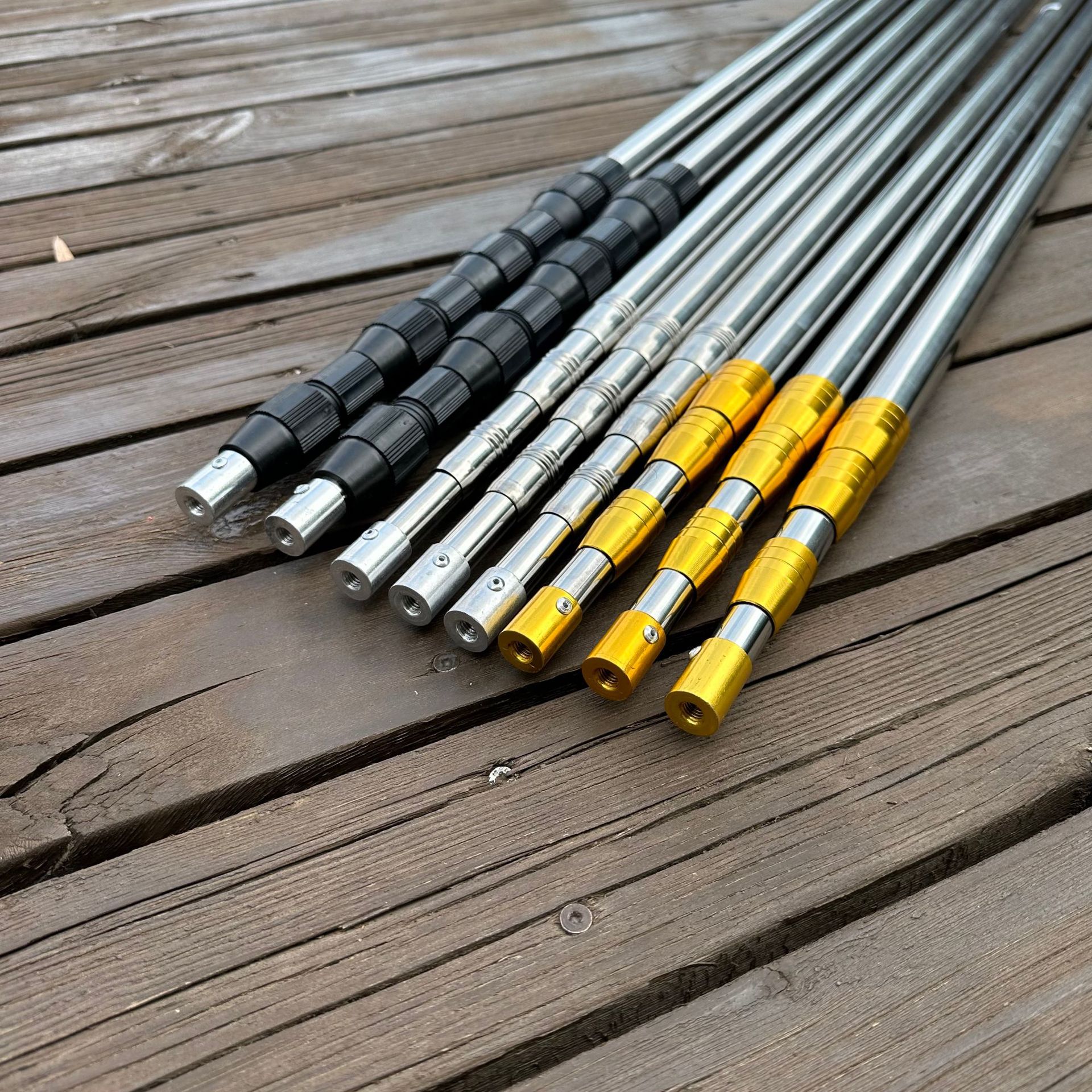 Picture of Thickened stainless steel copy net rod telescopic copy net harpoon fishing net telescopic rod plus set of embossed copy net rod manufacturers