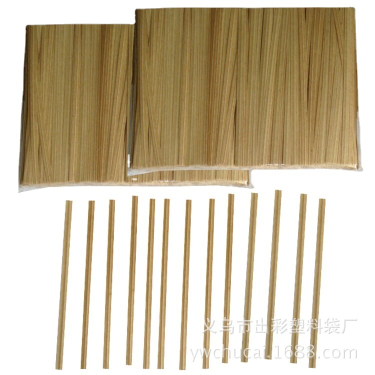 Picture of Manufacturer Wholesale Pet Twist Ties, Metal Twist Ties, Decorative Gift Ties, Stationery Products, 8cm in Stock