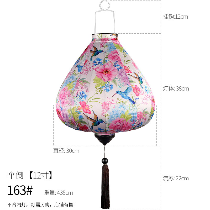 Picture of Mid-Autumn Festival Lantern ancient style decoration outdoor waterproof holiday atmosphere decorative lamp classical Chinese style antique lantern pendant