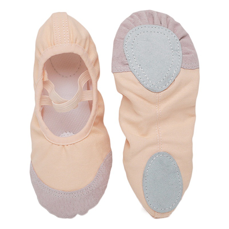 Dance Shoes for Girls, Leather Toe Dance Shoes for Women, Practice Shoes for Chinese Dancers, Adult and Children's Ballet Shoes, Breathable and Lightweight