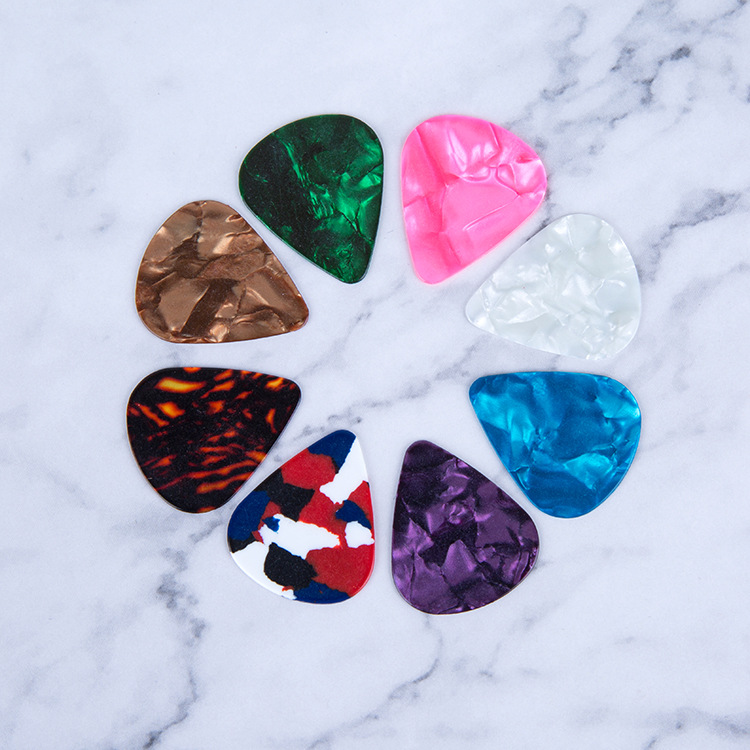 Wholesale Guitar Accessories Celluloid Picks Folk Musical Instruments Abs in Stock Fast Delivery