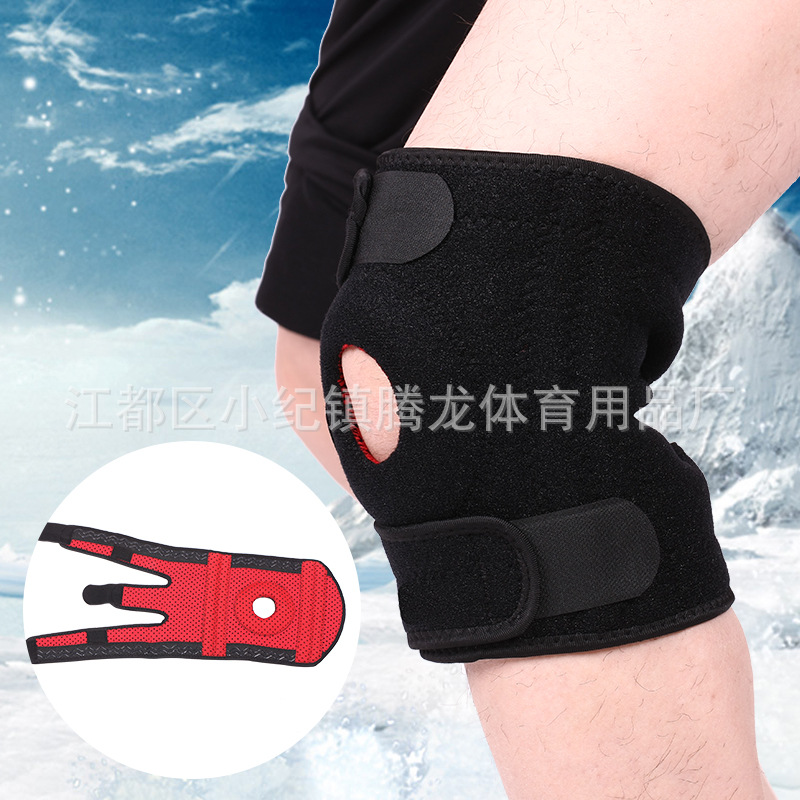 Sports kneepad wish main push breathable four spring sports kneepad mountaineering cycling manufacturers spot wholesale