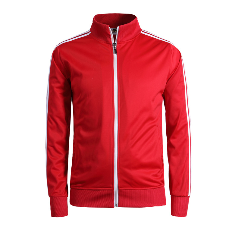 Picture of Football Clothing Jacket Men's Long-Sleeved Training Clothing Football Team Clothing Sports Training Jacket Running Casual Clothing Jersey Winter