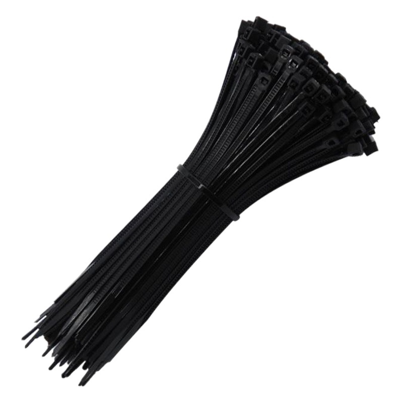 Nylon Cable Ties Wholesale Self-Locking Strong Strapping Plastic Cable Ties White Black Plastic Cable Ties