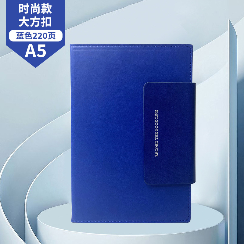 Picture of High-Looking A5 Notebook Imitation Leather Hand Ledger Thickeneded Conference B5 Simple Business Notepad Custom Logo