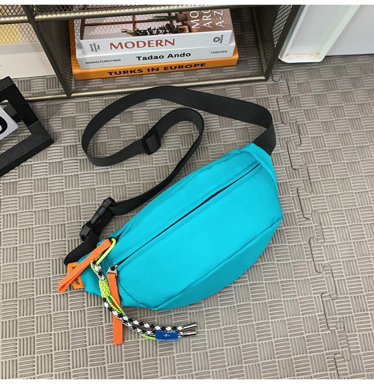 Picture of Chest Bag Men's Small Bag Waterproof Japanese Style Casual Crossbody Bag Sports Shoulder Bag Men's Waist Bag Women's Shoulder Bag Can Be Printed with Logo