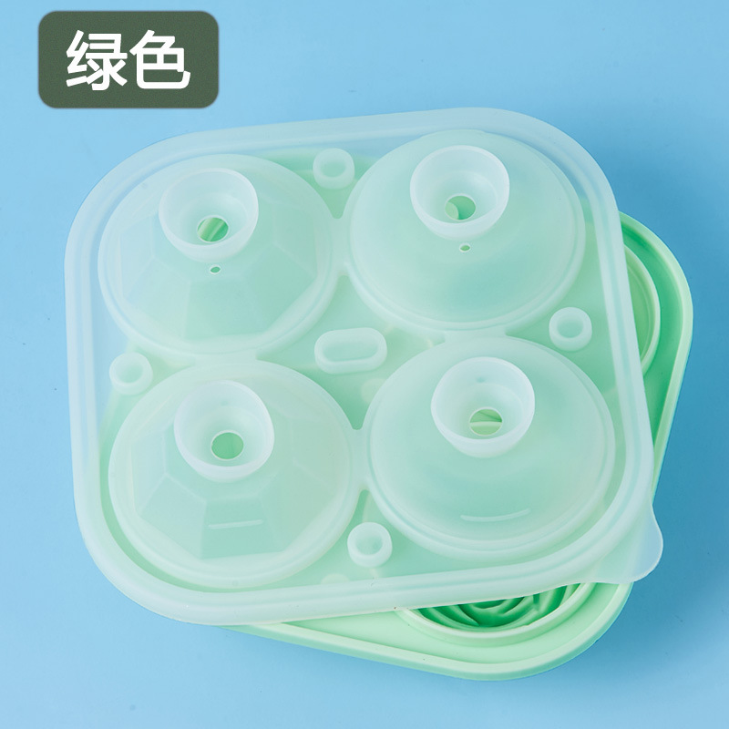 Picture of Rose Flower Ice Pot Mold Rose Diamond Combination Ice Pot Ice Pot Silicone Ice Pot Ice Pot Ice Box Ice Pot Mold