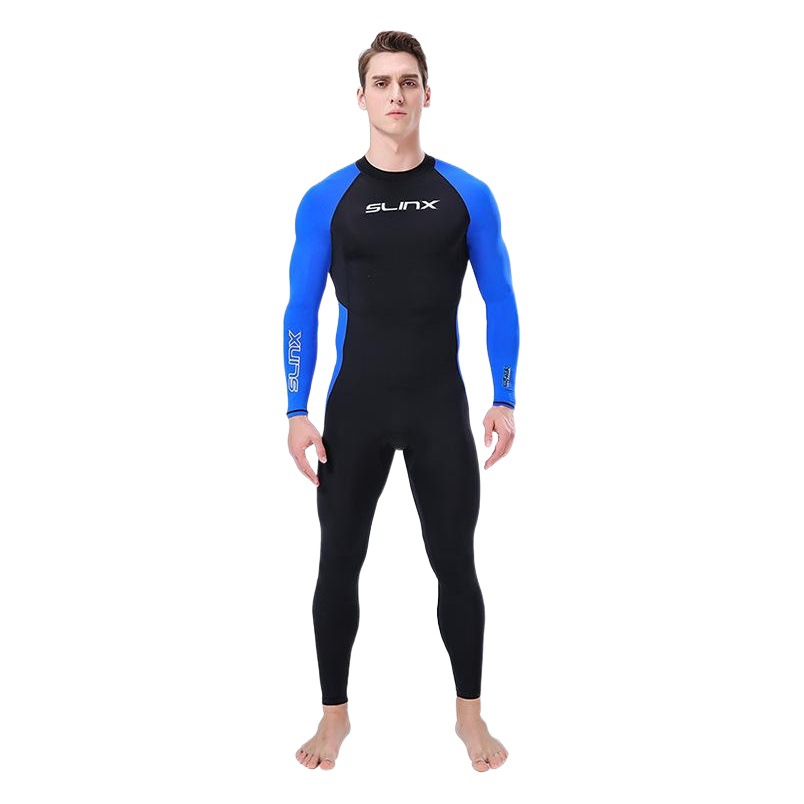 Cross-Border Lycra Wetsuit for Men and Women Slinx Thin Quick-Drying Swimsuit One-Piece Waterproof Female Surfing Sun Protection Clothing Wholesale