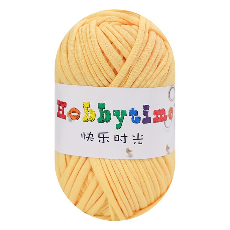 Happy Time Cloth Thread Thick Wool Ball Wholesale Crochet Hook Sandals Hand Knitting DIY Material Pack