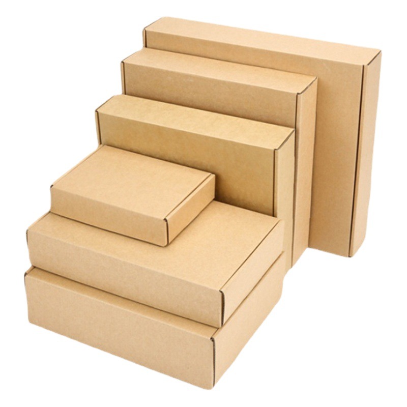 Yuguan three-layer special hard regular size carton flying machine box spot making t2 flying machine box printing logo