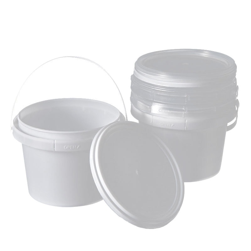 Manufacturer Wholesale Thickened Plastic Buckets with Lids, 750ml Milk Tea Buckets, Fruit Buckets, Lobster Packaging Transparent Plastic Buckets for Beachcombing