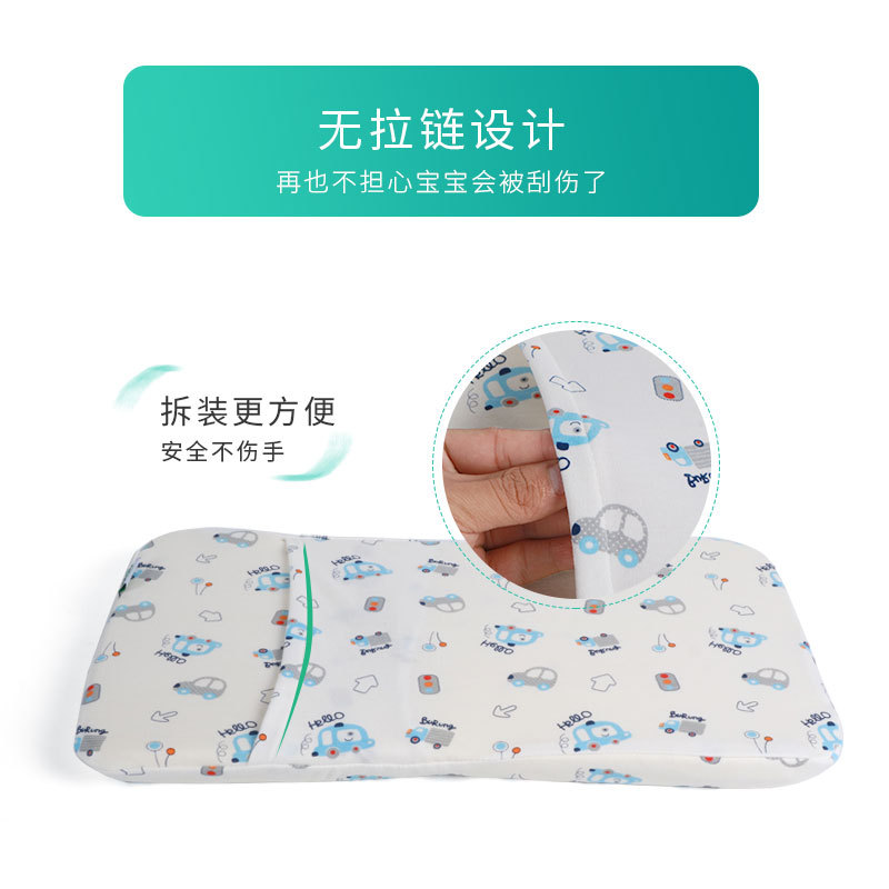 Picture of Baby pillow 0-2 years old children's memory pillow newborn baby cervical spine pillow slow rebound children's memory pillow