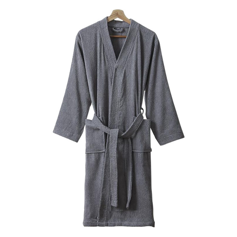 Hotel Cotton Bathrobe Spring and Autumn Towel Material Pajamas Women's Cotton Long Soft Absorbent Quick-drying Bathrobe LOGO