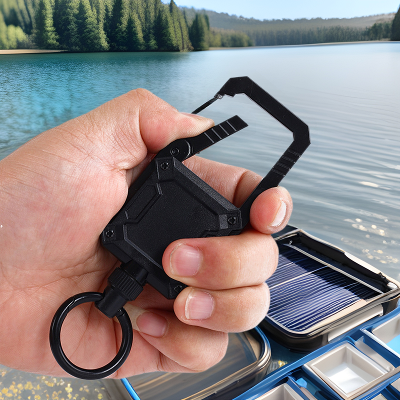 Picture of Autumn Rain Magnetostrictive Keychain Fishing Telescopic Buckle Sea Fishing Arata Fishing Equipment Luya Accessories Daquan Easy Pull Buckle