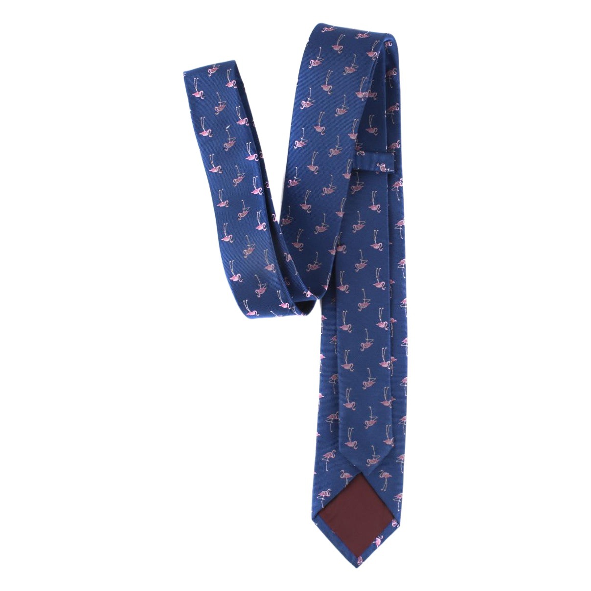 Men's Tie Polyester Silk Yarn-Dyed Jacquard Animal Elephant Embroidered Casual Tie Cross-Border E-Commerce Spot Wholesale