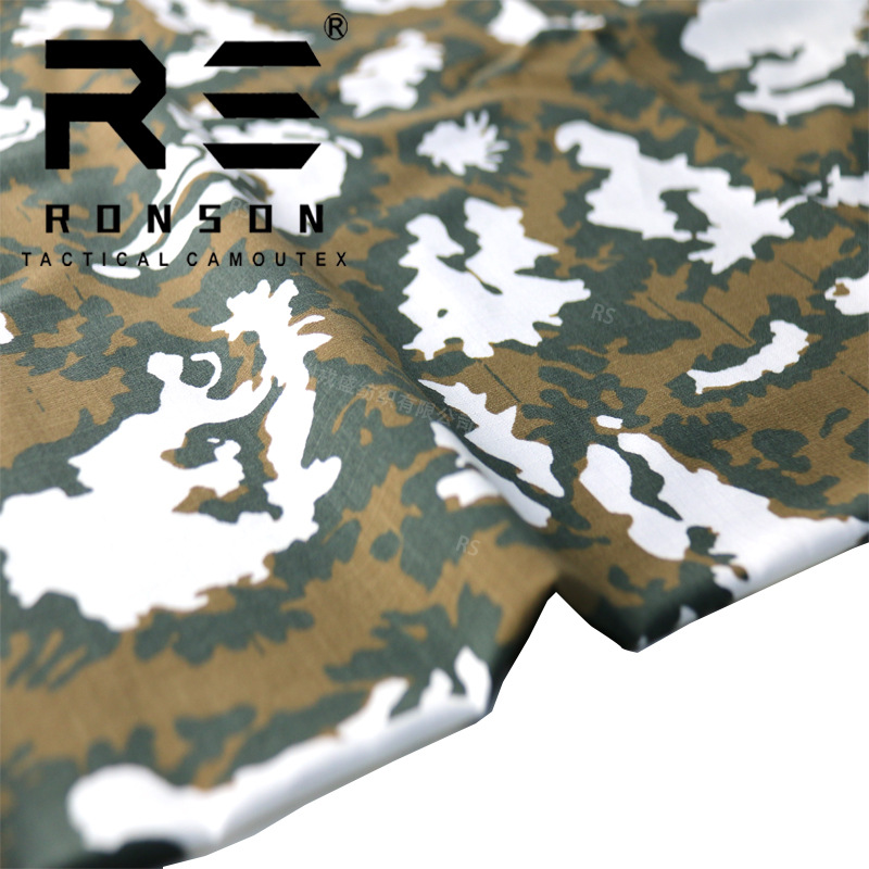 Picture of FLECTARN SNOW snow spot camouflage cloth cotton plaid tactical outdoor fashion clothing fabric