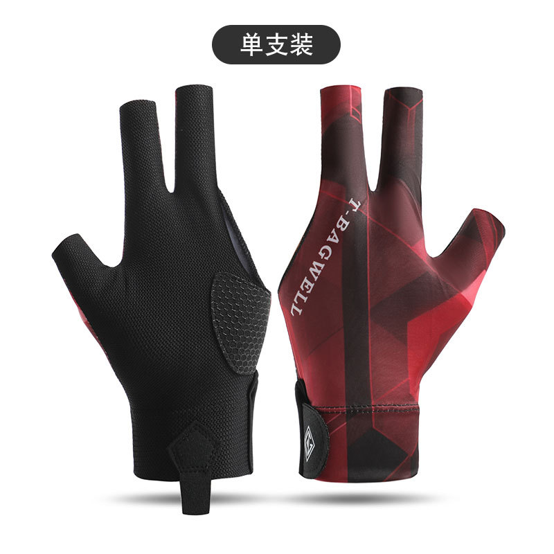 Picture of Billiards Gloves Three Finger Professional High-end Non-slip Thin Breathable Snooker Billiards Gloves Finger Billiards Gloves A3