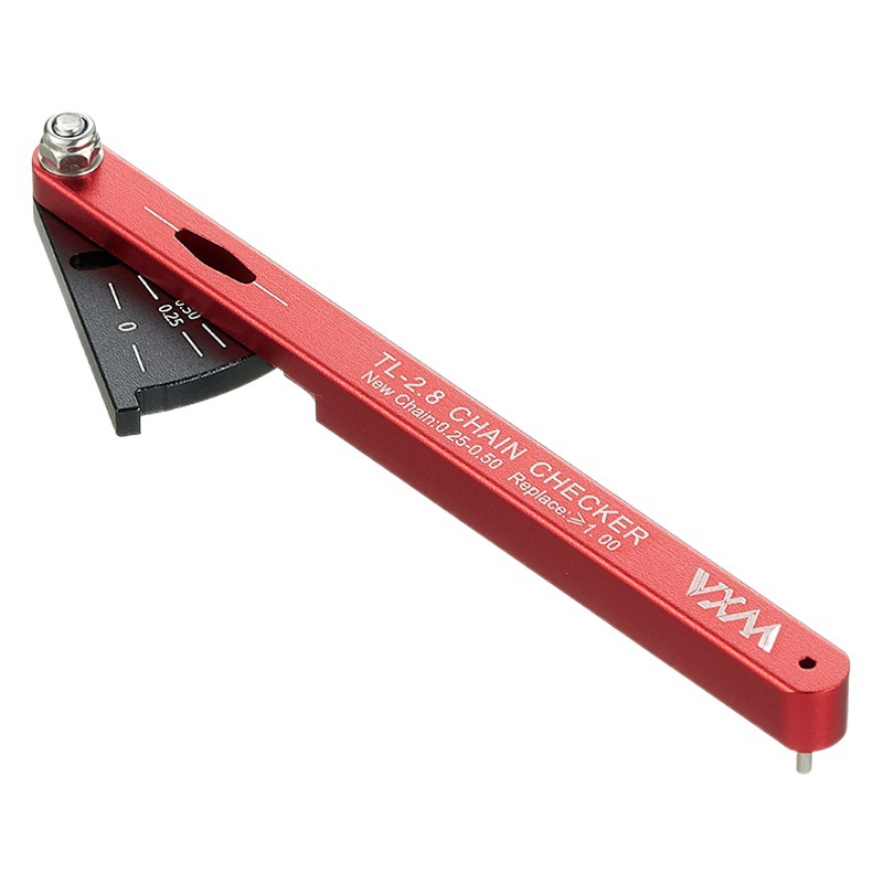 Bicycle chain measurer wear gauge aluminum alloy mountain road car chain tensile testing tool