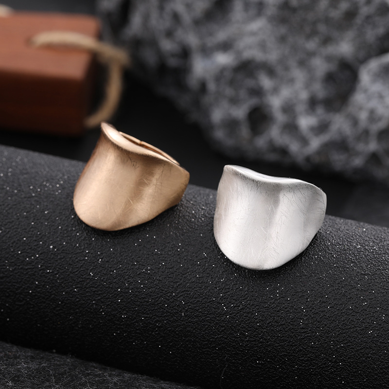 Amazon cross-border dedicated to ring loose mouth ring high fashion trend ladies jewelry Europe and the United States wholesale