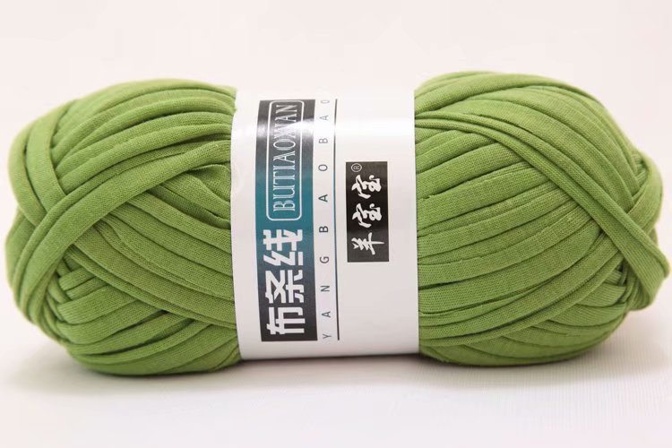 Picture of Factory wholesale net red bag cloth line diy material bag line hand-woven hook cushion yarn