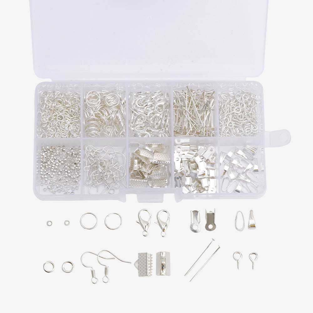 Picture of New diy earrings accessories earrings material bead pliers set material bag with tools handmade accessories