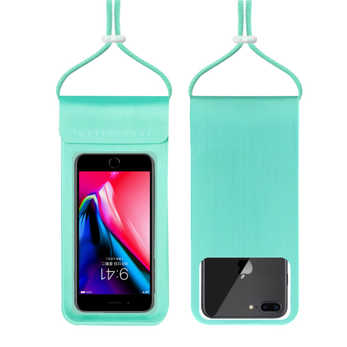 Picture of Mobile Phone Waterproof Bag Touchscreen Swimming Diving Case Transparent Mobile Phone Bag Waterproof Bag Universal Takeaway Rider Mobile Phone Case