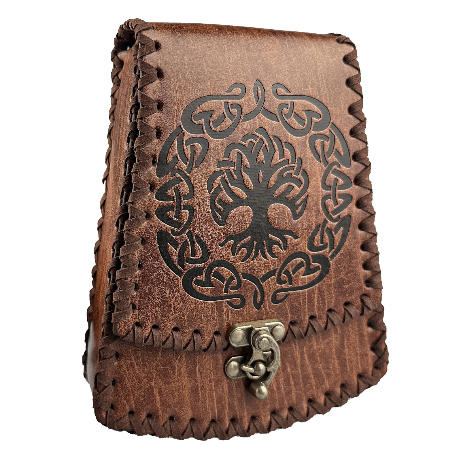Medieval Cowbell Bag, Nordic Viking Style, Vintage Cosplay Prop, Amazon Temu Cross-Border