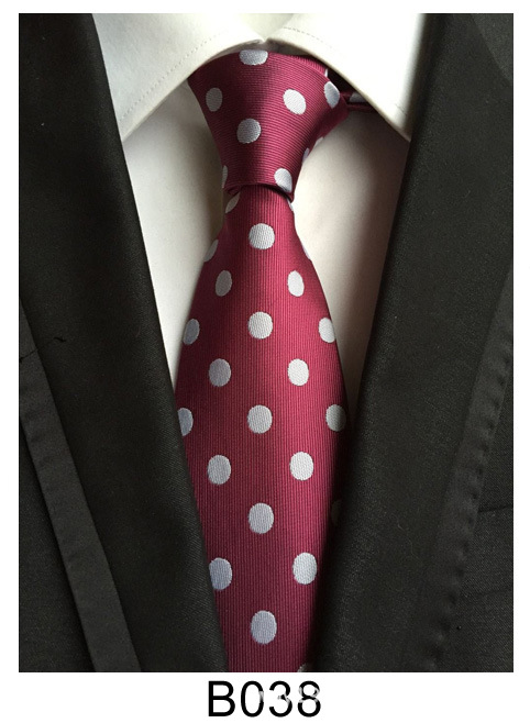 Picture of Manufacturers wholesale tie polyester jacquard tie men's casual formal wear professional business tie in stock supply