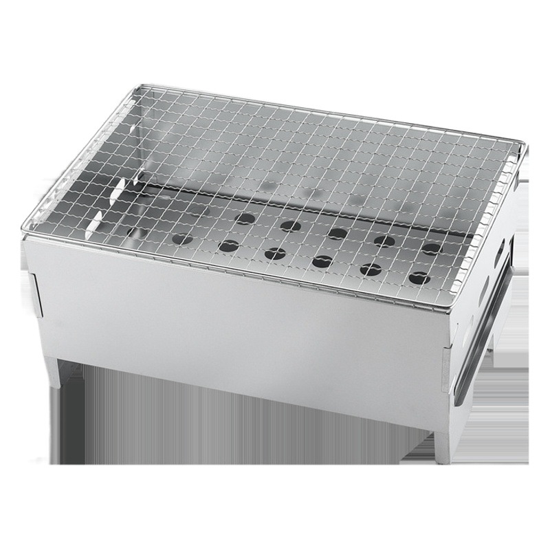 Household Charcoal Barbecue Oven Outdoor Barbecue Grill BBQ Portable Camping Table Top Small Oven Barbecue Barbecue Skewer Oven