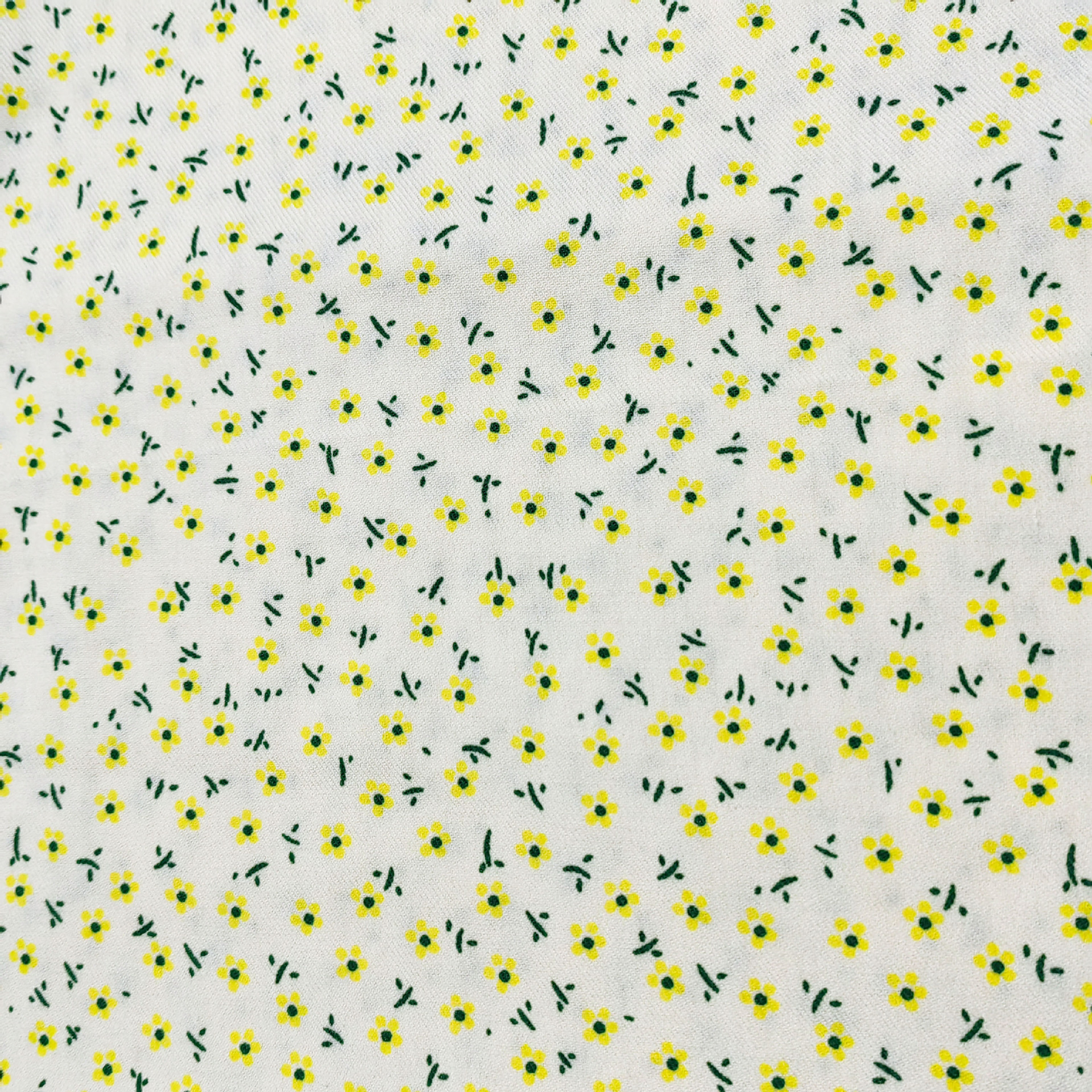 Picture of Spring and Summer Woven Washed Double-Sided Twill Small Fresh Floral Cotton Printed Shirt Dress Children's Clothing Fabric
