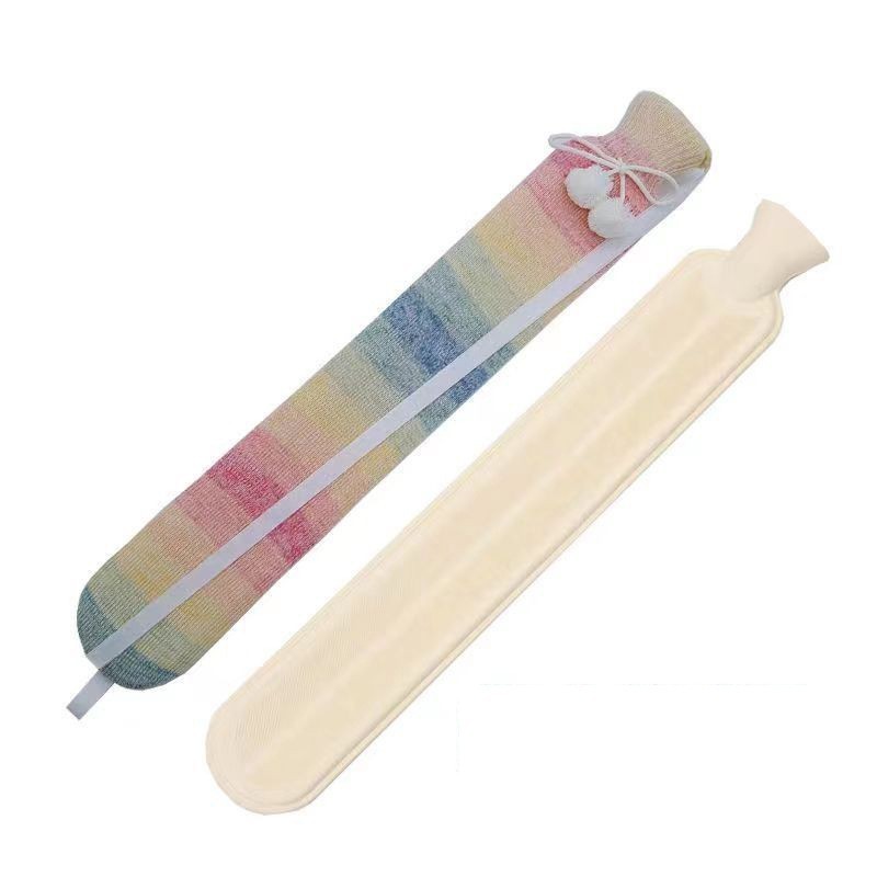 Picture of Belt hot compress warm hand water bag warm shoulder neck plush rubber hot water bag Flushing strip warm hand treasure spot wholesale