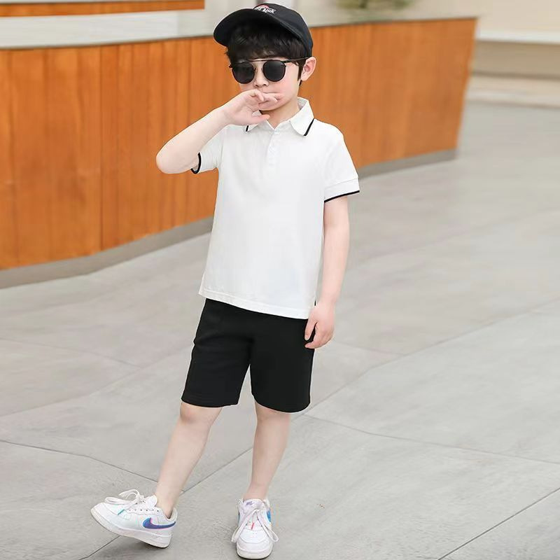 Picture of Children's Wear Boy's Cotton Short-sleeved POLO Shirt 2024 Summer New Mid-large Children's Baby Half-sleeved Children's Breathable T-shirt