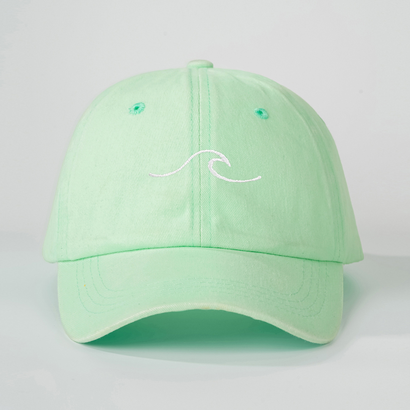 Picture of Spring and Summer Embroidered Corrugated Baseball Cap for Men and Women Outdoor Sunscreen Baseball Cap Hat Suitable for Outdoor Sports Sunshade